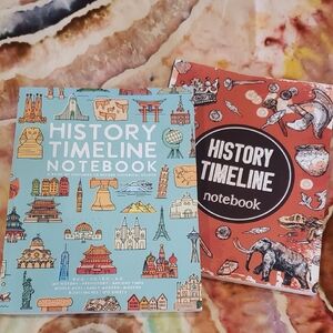 Homeschool History Timeline Notebooks - Lightly Used